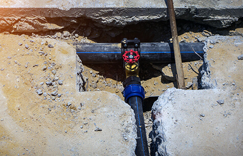 Butler Plumbing, Inc. — Main Water Line